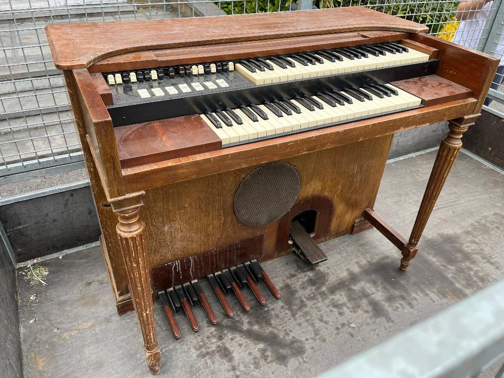 Hammond M2 toonwiel orgel, Muziek en Instrumenten, Ophalen, Gebruikt, 2 klavieren, Hammondorgel