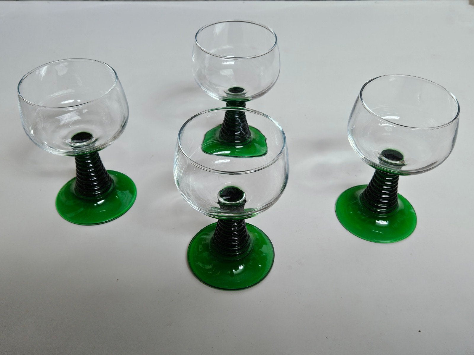 4 Vintage Luminarc Römer wijnglazen, Ophalen
