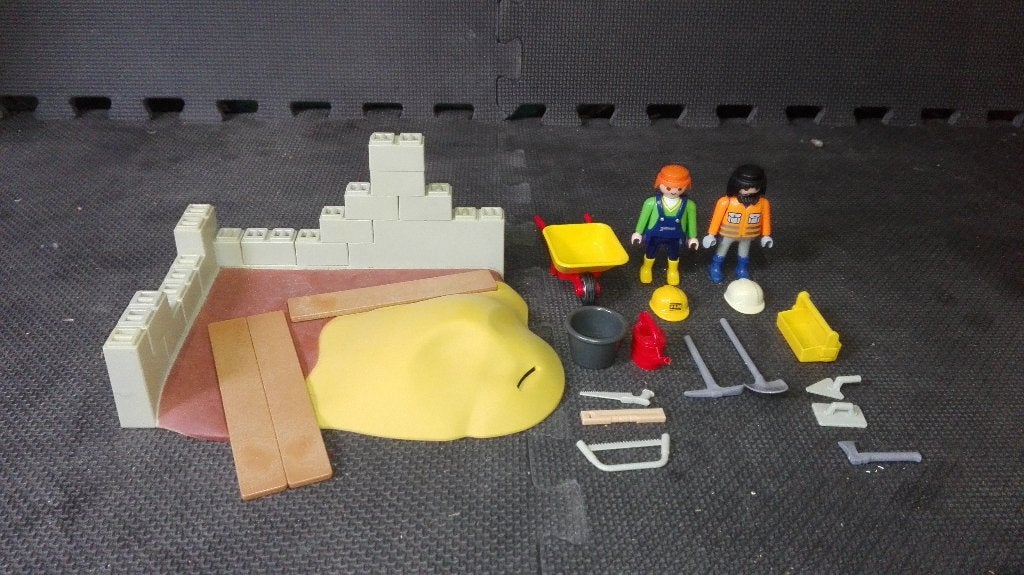 Playmobil - Site de construction, Enfants & Bébés, Enlèvement ou Envoi, Comme neuf, Kit complet, Autres types