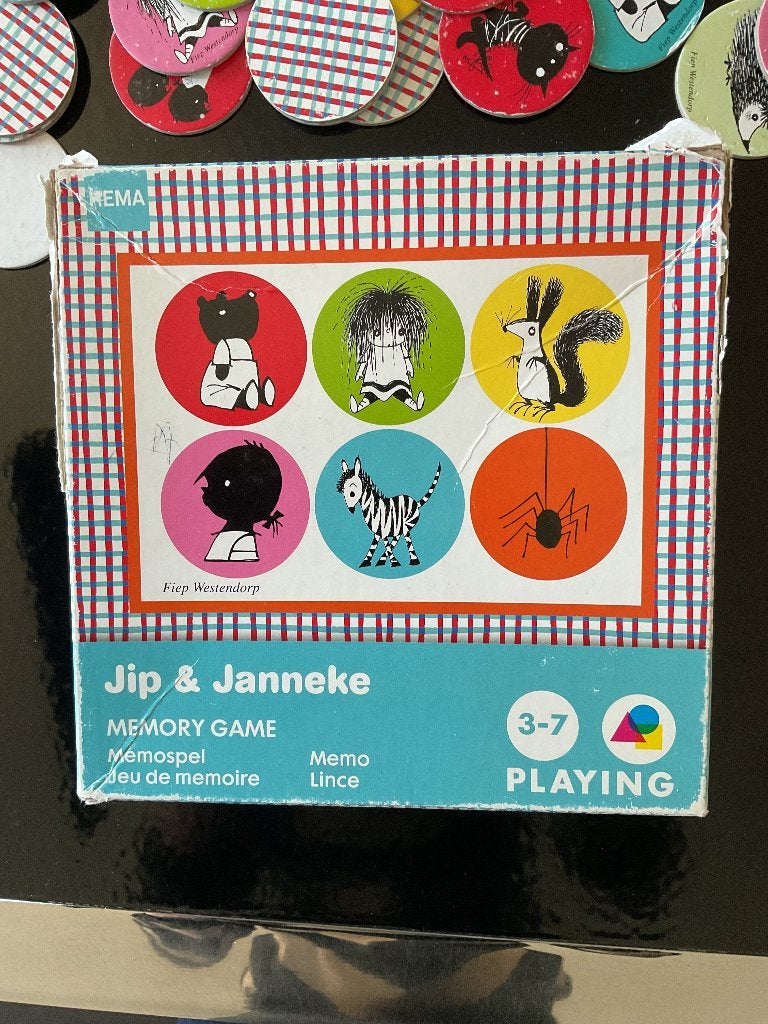 Memory spel Jip & Janneke, Ophalen of Verzenden, Ontdekken