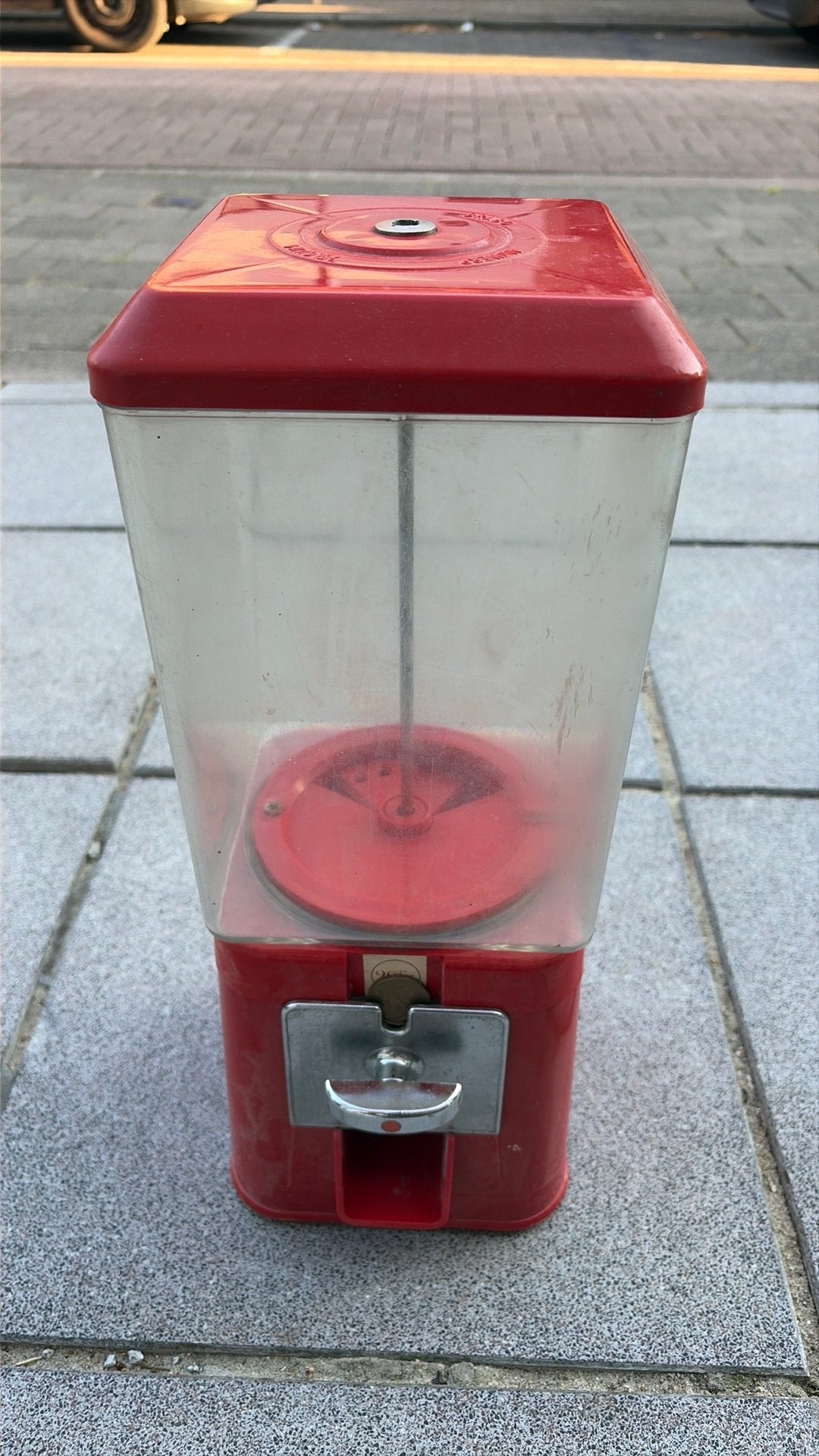 Kauwgom vending machine antiek retro, Verzamelen, Automaten | Overige, Ophalen, Gebruikt