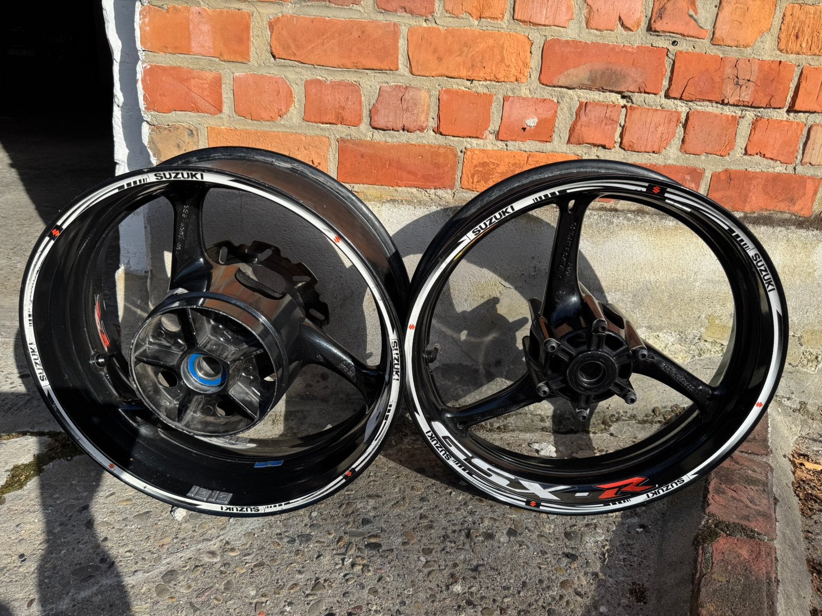 Jantes Suzuki Gsxr K9-L0, Enlèvement, Utilisé