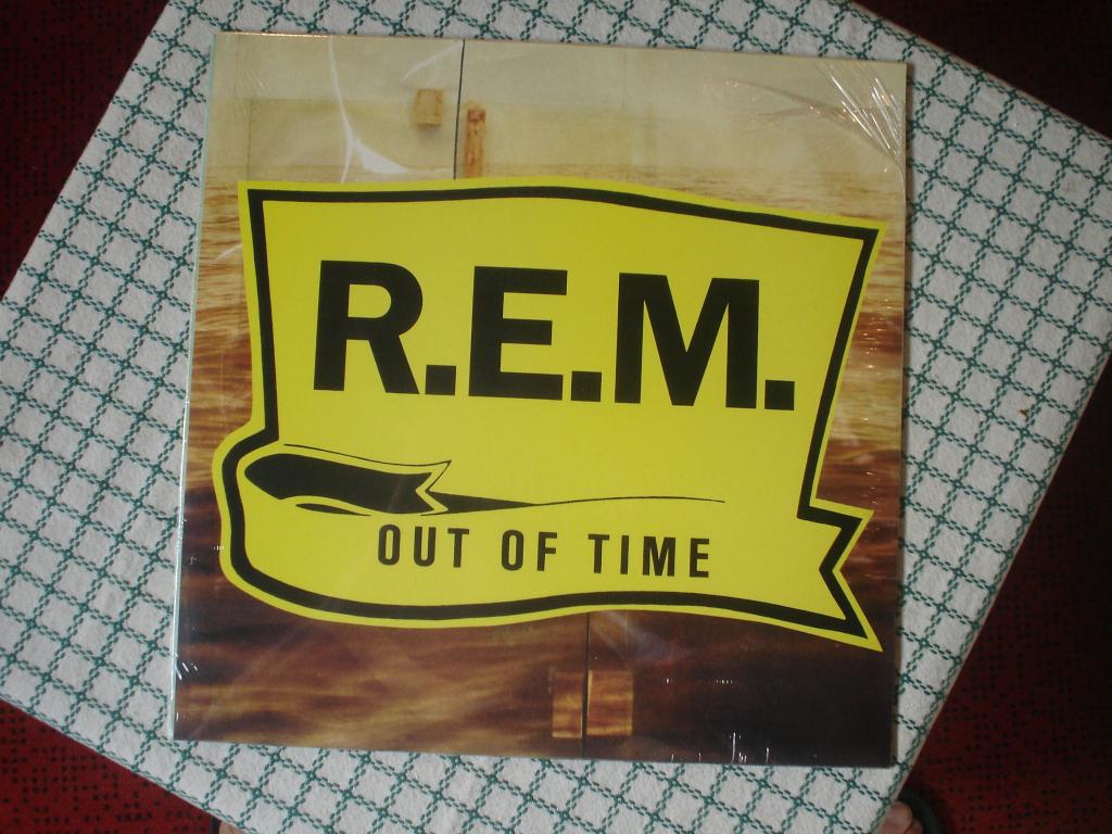 rem out of time geel vinyl, CD & DVD, Vinyles | Rock, Pop rock, Autres formats, Édition limitée, Neuf, dans son emballage