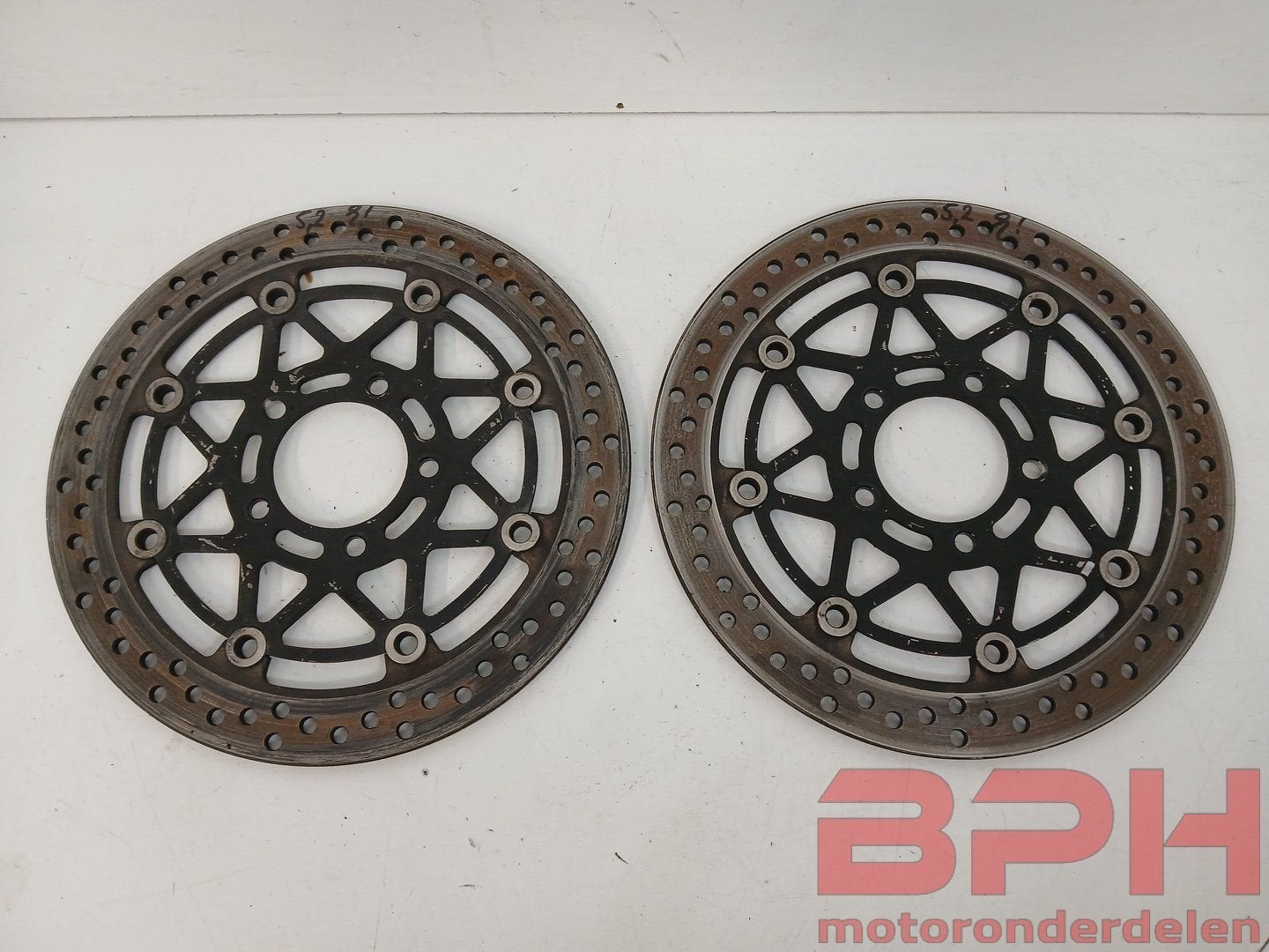 Remschijven Suzuki GSX-R 600 750 1000 K3 K4 K5 2003 t/m 2005, Gebruikt, -, -, Ophalen of Verzenden
