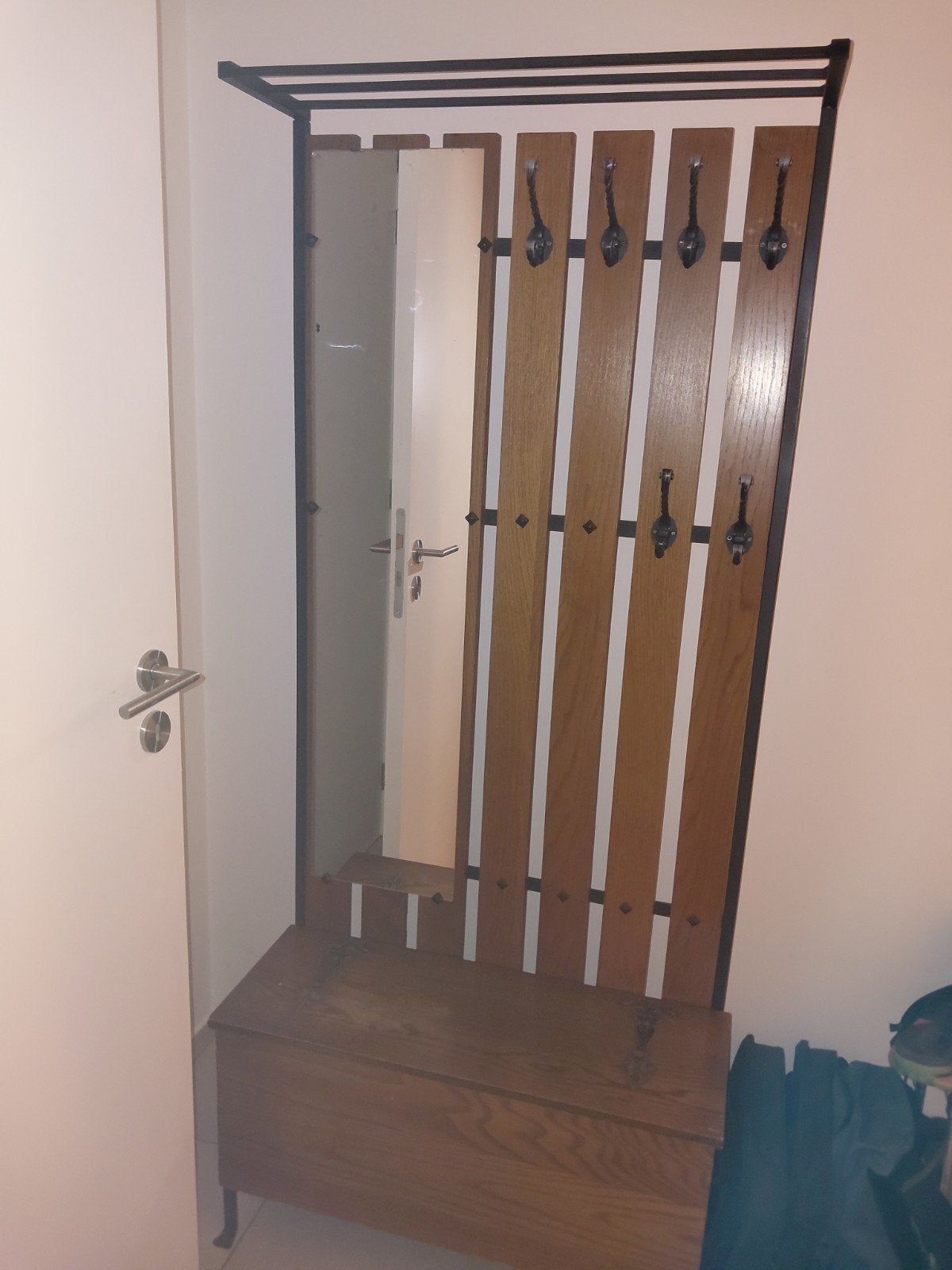 A donner - meuble porte-manteau avec espace de rangement, Maison & Meubles, 25 à 50 cm, Utilisé, 50 à 100 cm, 150 à 200 cm