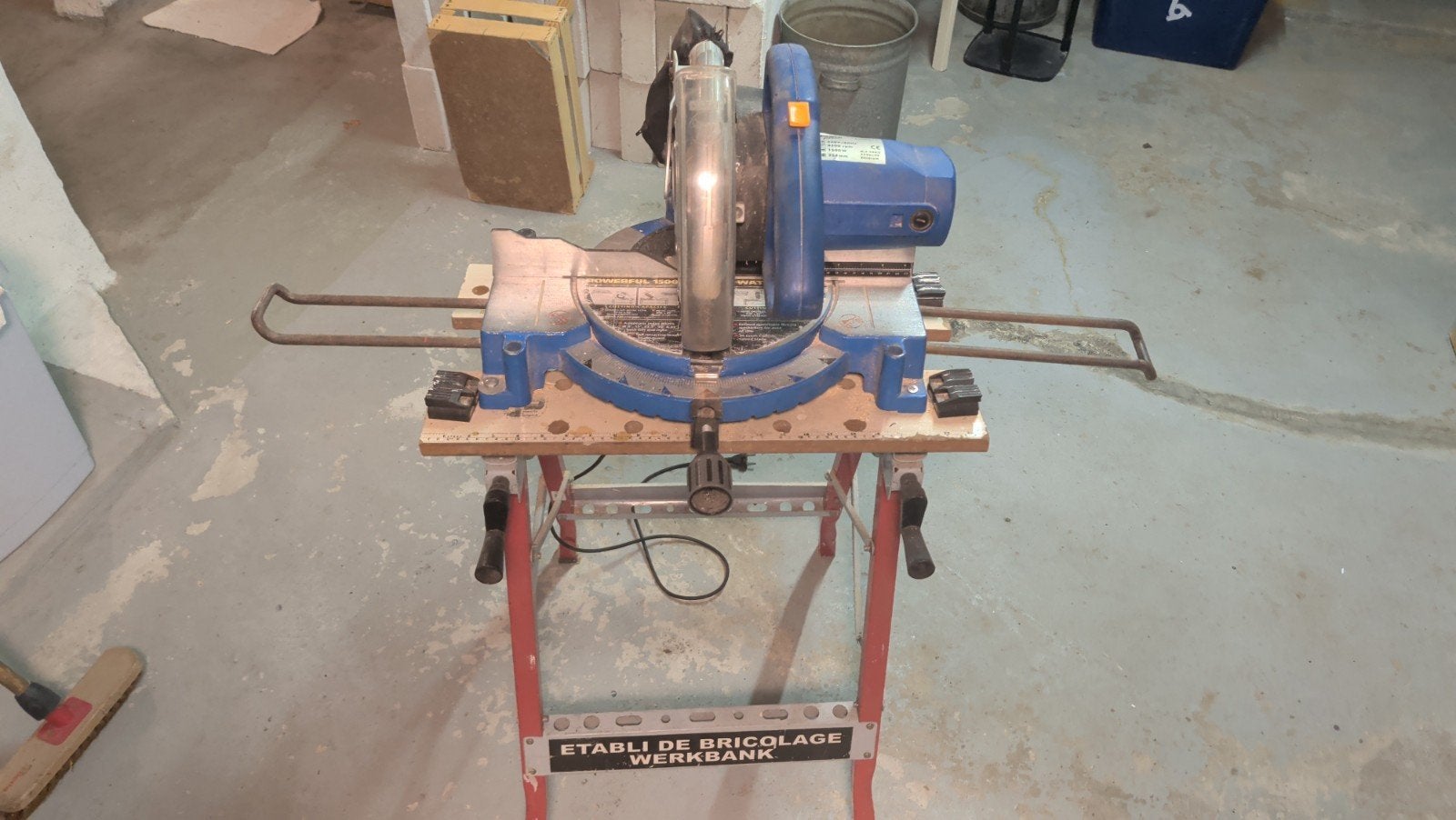 Cirkelzaag op tafel, Bricolage & Construction, Outillage | Scies mécaniques, 1200 watts ou plus, 70 mm ou plus, Enlèvement, Utilisé