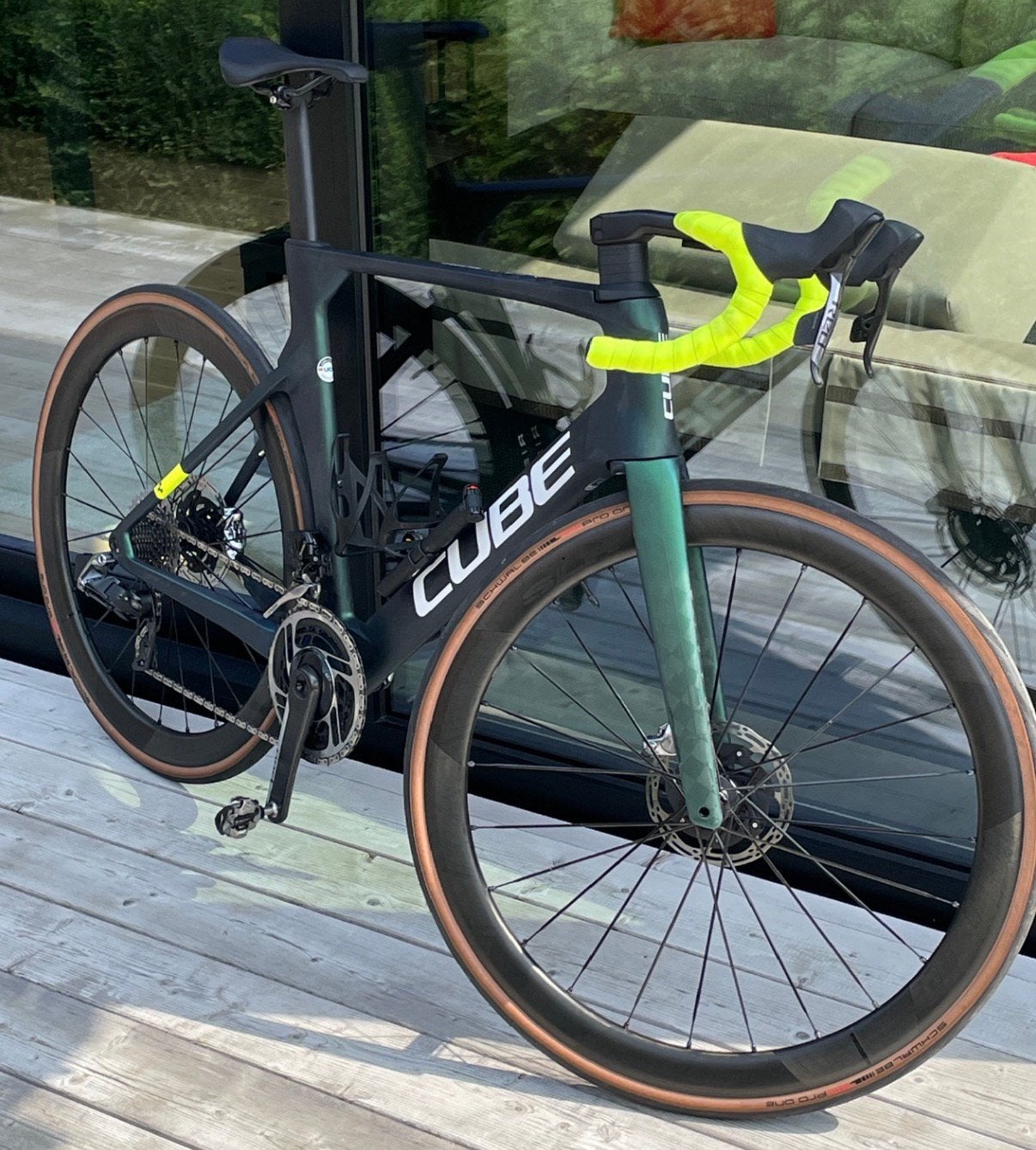 CUBE LITENING AERO C:68X SLX, Ophalen, Zo goed als nieuw, Carbon