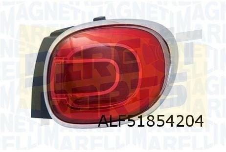 Fiat 500L (8/12-7/17) Achterlicht Rechts (versie Living) OES, -, Verzenden, -, Nieuw