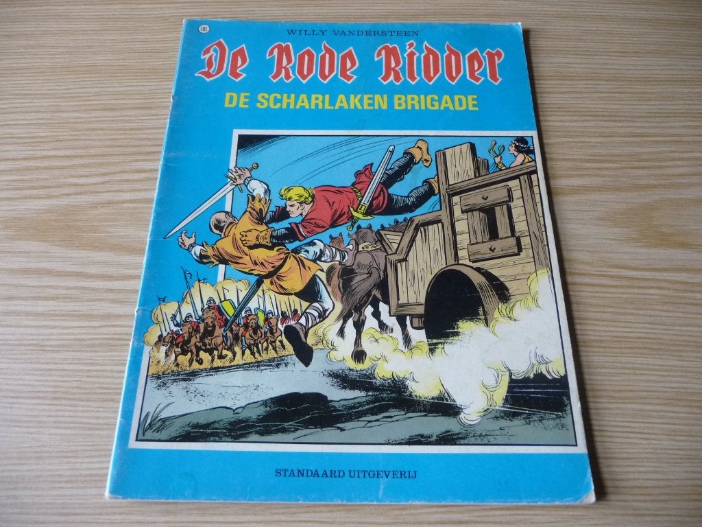 de Rode Ridder 101. De scharlaken brigade EERSTE DRUK - € 2, Enlèvement ou Envoi, Willy Vandersteen, Une BD, Utilisé