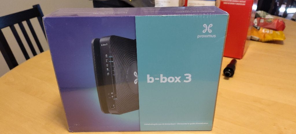 Proximus BBox 3 modem/router, Computers en Software, Routers en Modems, Ophalen of Verzenden, Nieuw, Router met modem, Proximus