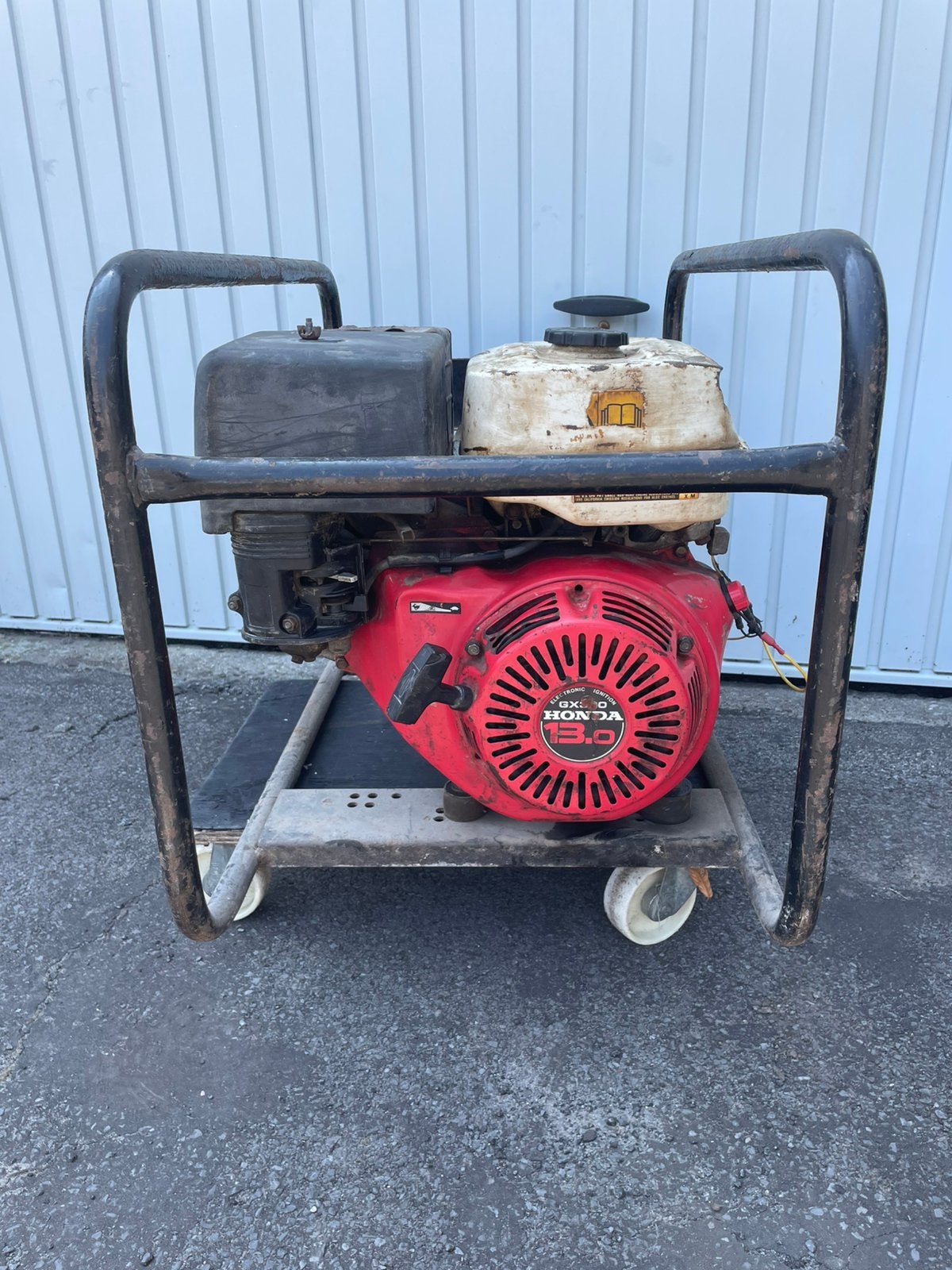 Honda GX390, Tuin en Terras, Waterpompen, Ophalen, Gebruikt