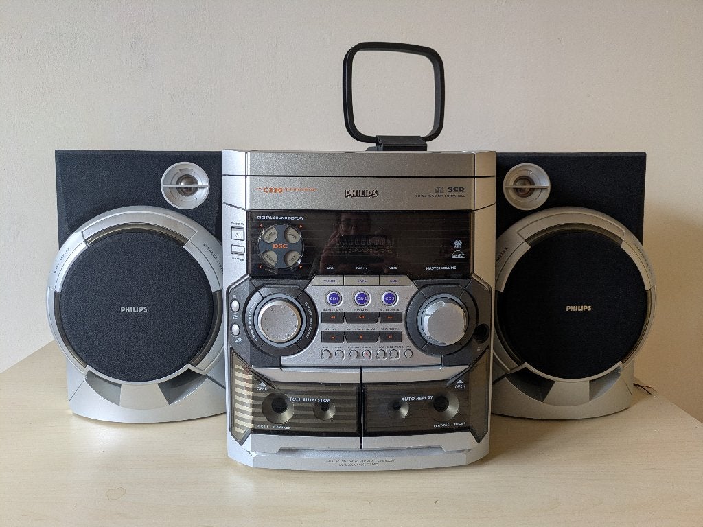 Philips FWC330 Mini HiFi-systeem, Audio, Tv en Foto, Overige Audio, Tv en Foto, Ophalen, Gebruikt