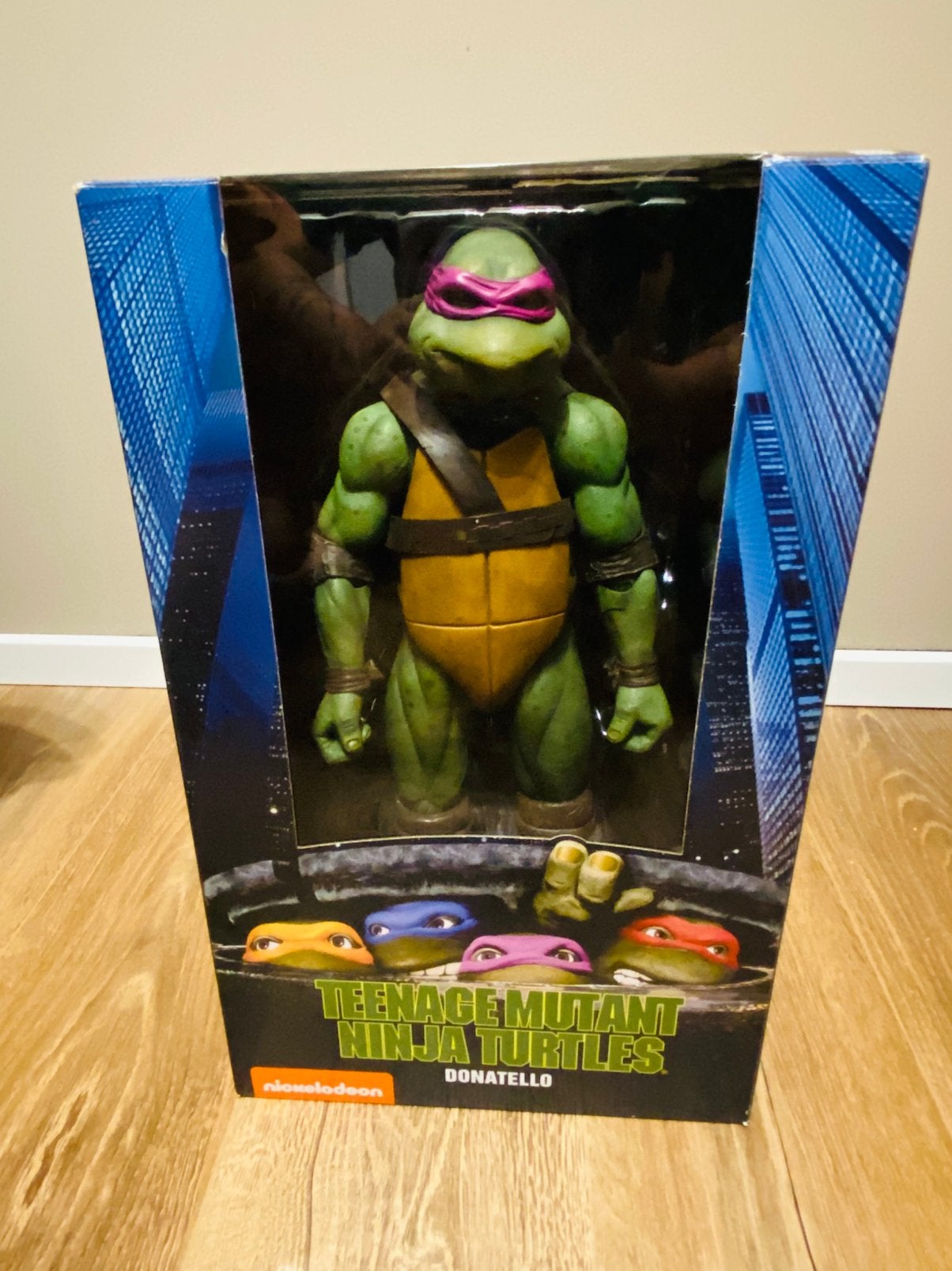 Figurine Neca 1/4 Tortues Ninja Donatello, Enlèvement ou Envoi, Comme neuf