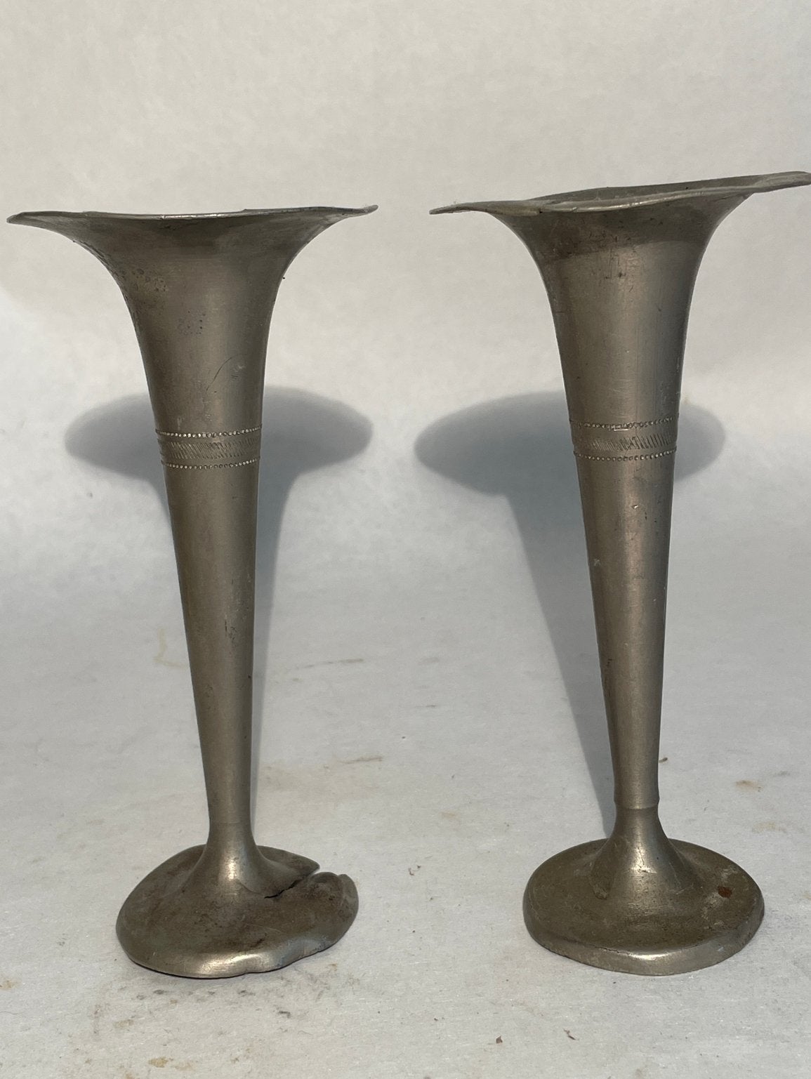 Vases et mortier en étain, Antiquités & Art, Antiquités | Étain, Enlèvement