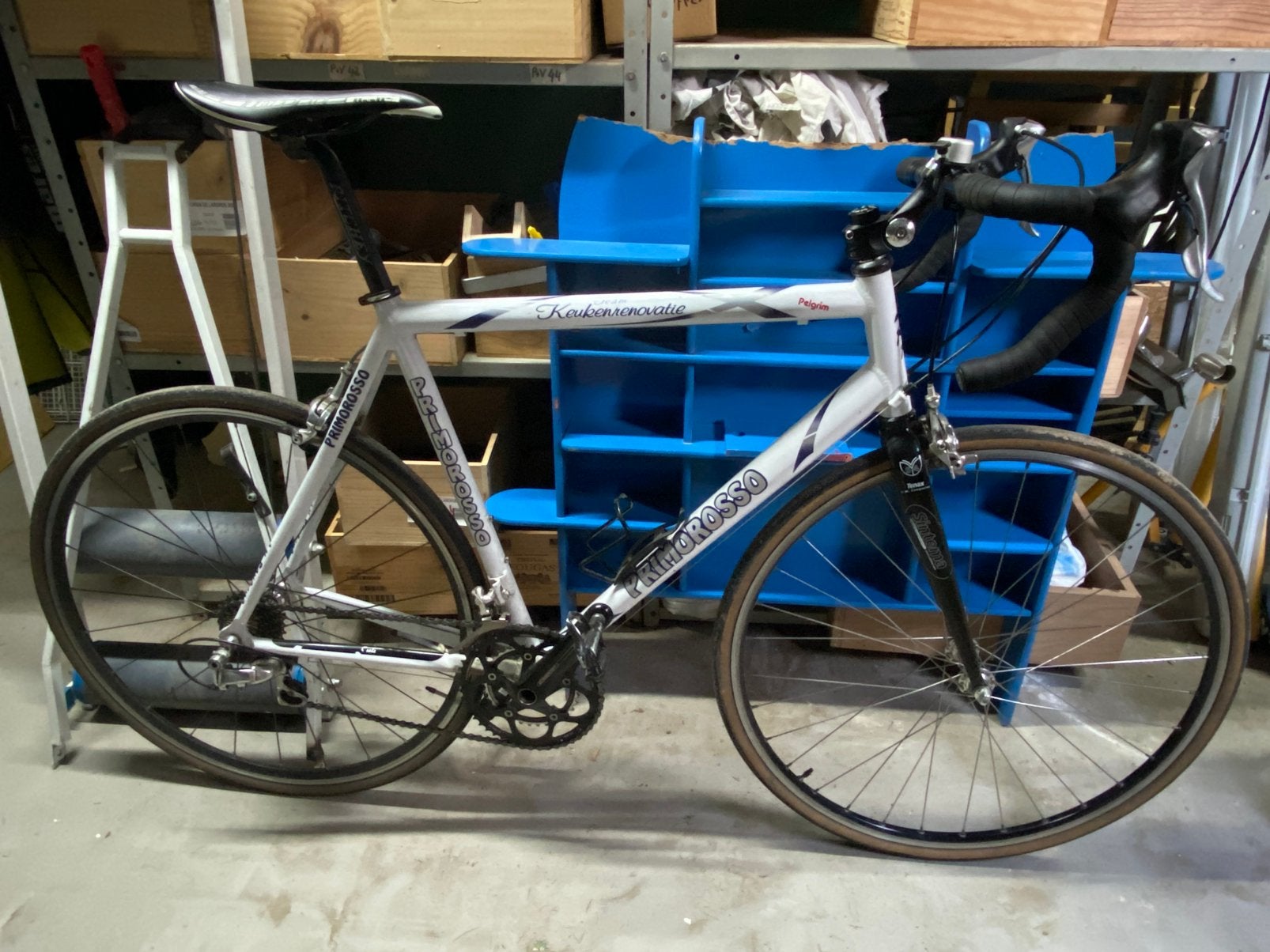 racefiets koerstfiets L Large primoroso, 28 inch, Gebruikt, Aluminium, Ophalen of Verzenden