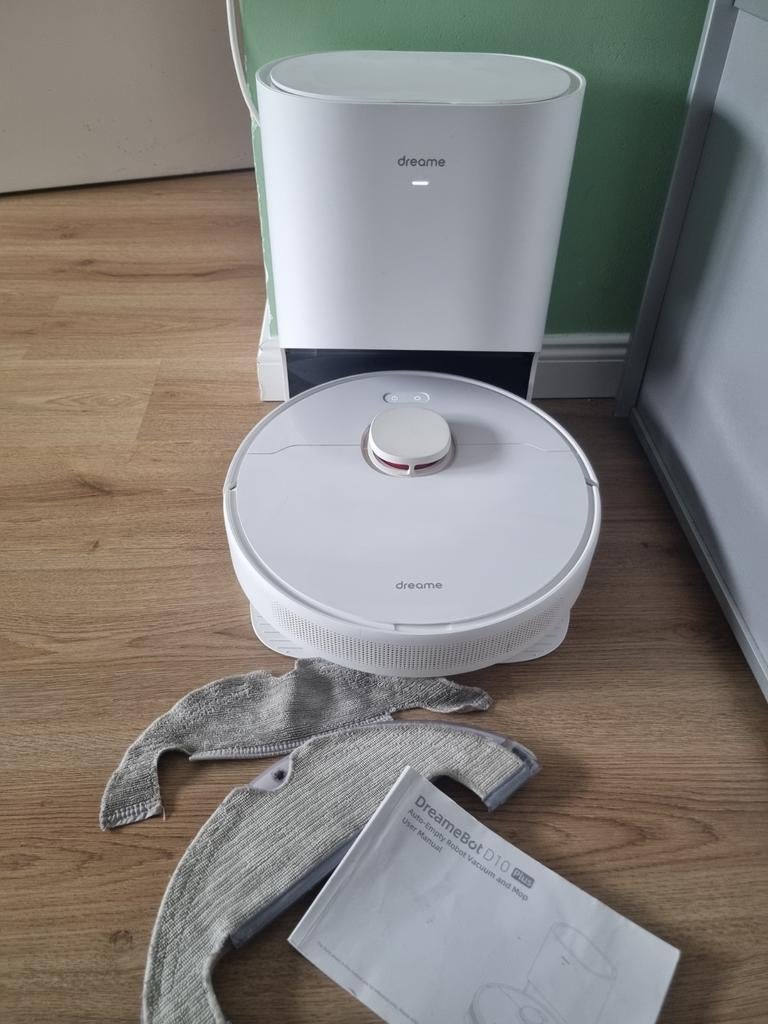 Dreame bot D10 plus/ app robotstofzuiger en dweilen, Electroménager, Aspirateurs, Enlèvement, Aspirateur robot