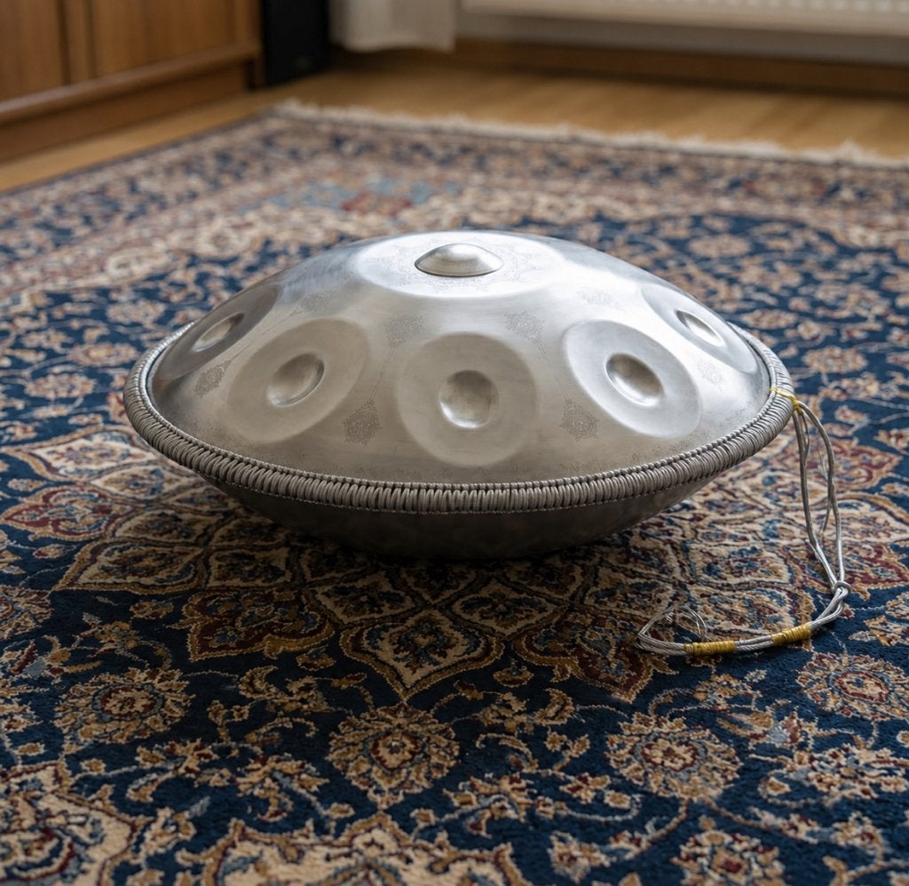 YNF Handpan 10 noten D-Kurd 440 Hz, Verzenden, Zo goed als nieuw, Trommel