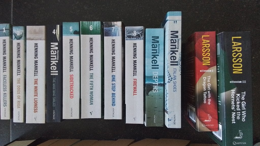 Boeken Engels - # auteurs zoals Mankell, Ellroy, Irving, ..., Enlèvement, Comme neuf, Diverse auteurs