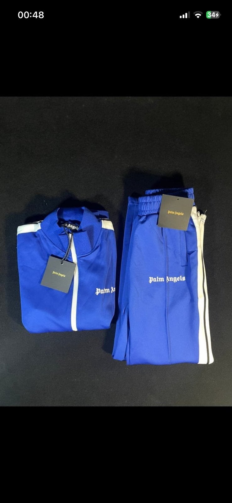 Goedkoop Palm Angels traningspak 20€! Maat M, Ophalen of Verzenden, Nieuw, Maat 48/50 (M), Blauw