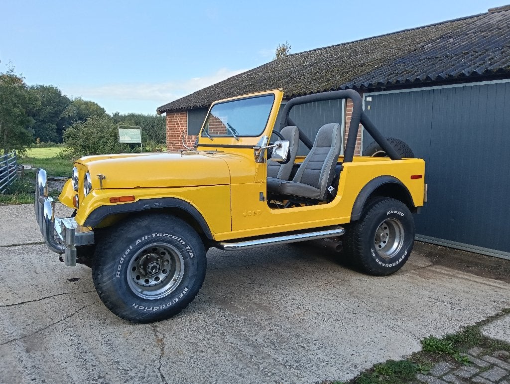 Jeep cj7 v8 304 t18 1980, Auto's, 5000 cc, 8 cilinders, CJ, Geel