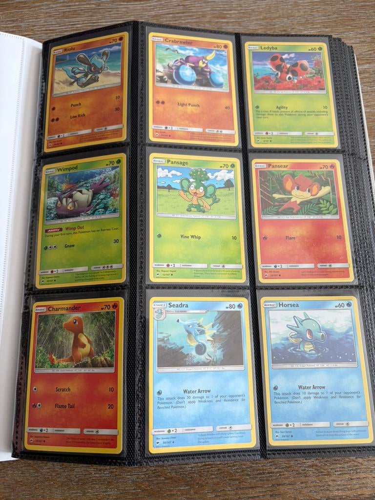 179 Pokemonkaarten van Sun&Moon Burning Shadows! Nieuwstaat!, Enlèvement ou Envoi, Comme neuf, Plusieurs cartes