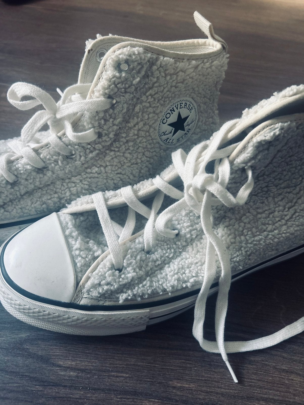 Converse All Star Chuck Taylor Sherpa 40-platform, Ophalen of Verzenden, Wit