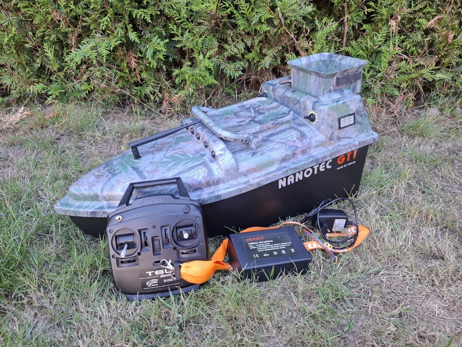 voerboot Nanotec gt1 met vexilar garantie nieuwstaat, Ophalen of Verzenden