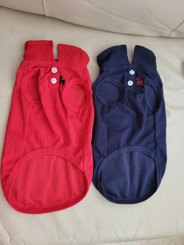 Lot 2 polos pour chien, Animaux & Accessoires, Enlèvement ou Envoi
