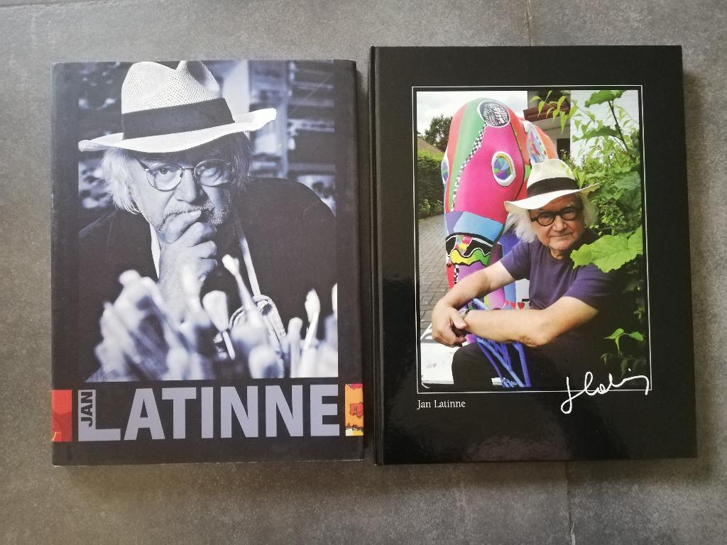 Jan Latinne 2 boeken met opdracht en handtekening, Ophalen of Verzenden, Gelezen