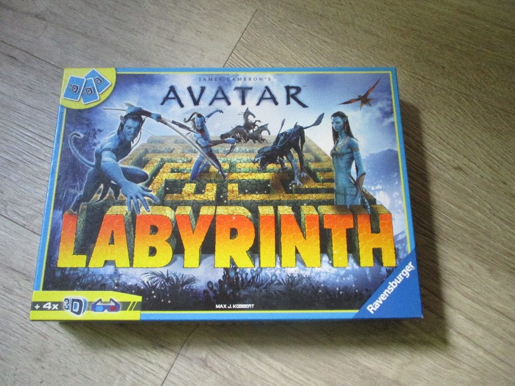 bordspel Doolhof Avatar 3d brillen van Ravensburger, Een of twee spelers, Ophalen of Verzenden, Nieuw
