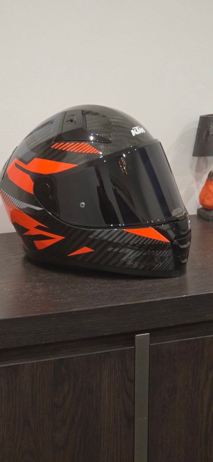 CASQUE MOTO ROUTE KTM "VECTOR 2" CARBONE, Motos, Enlèvement, L, Casque intégral, Autres marques