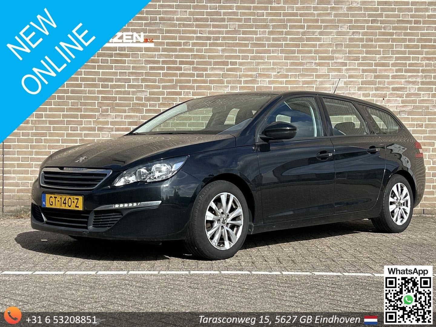 Peugeot 308 SW 1.2 PureTech Blue Lease | Cruise |, Electronic Stability Program (ESP), Zwart, 99 g/km, Overige kleuren