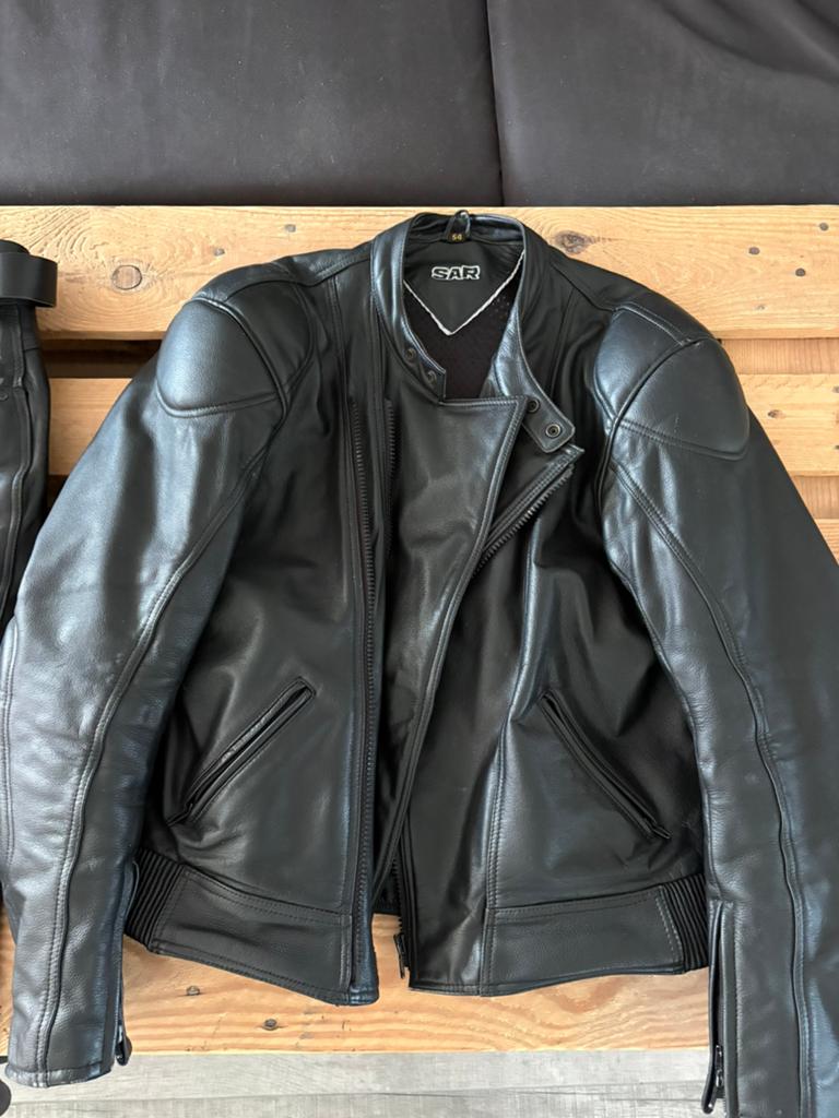 SAR motovest versterkt, Motos, Enlèvement, Seconde main, Hommes, Manteau | cuir
