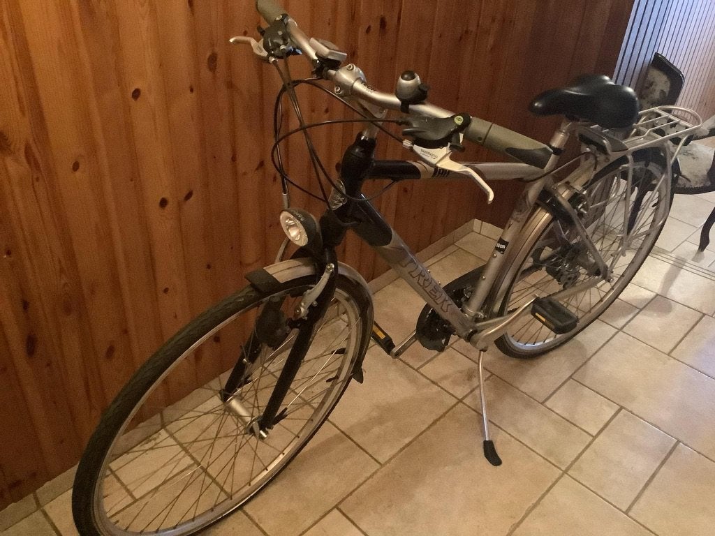 Fiets trek, 28 inch, Velgrem, 49 tot 53 cm, Zo goed als nieuw