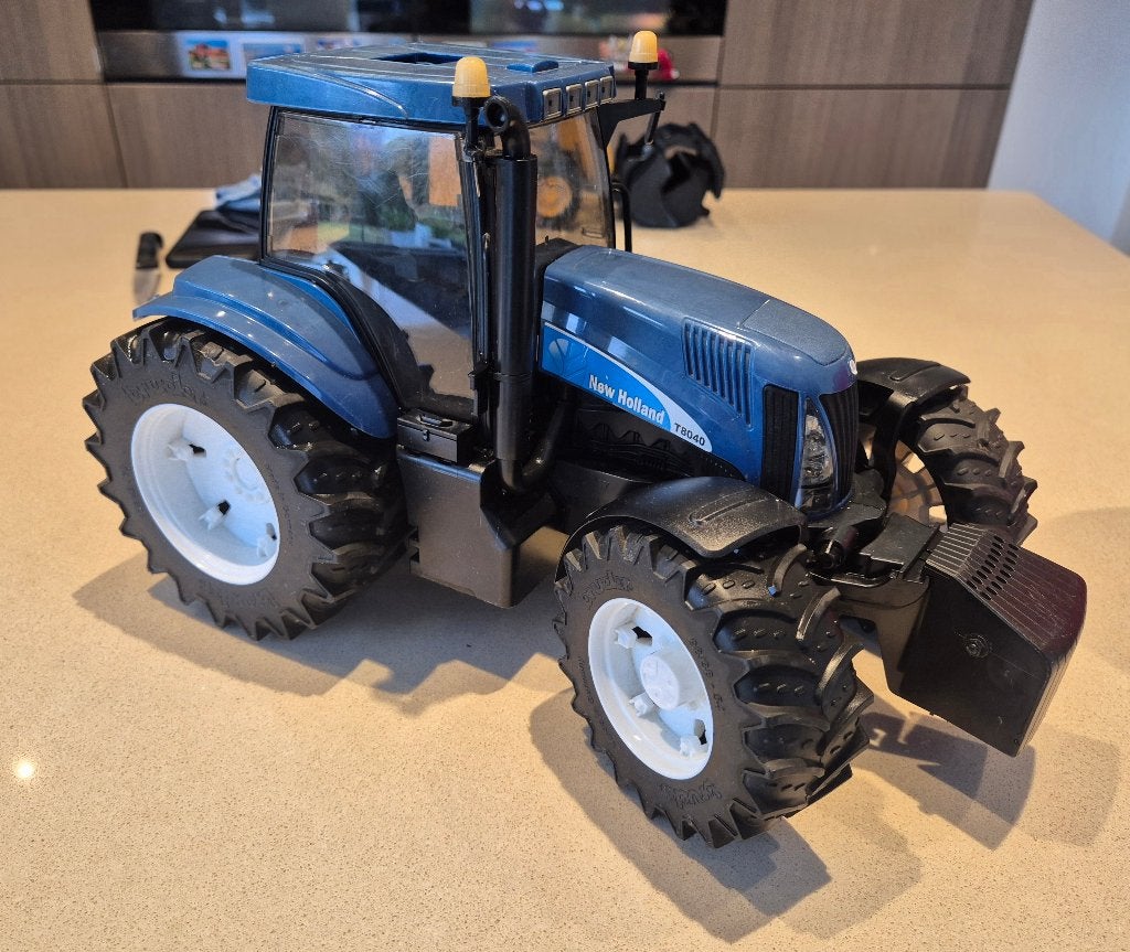 Traktor Ford Bruder, Enlèvement, Utilisé