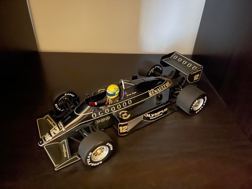 Ayerton senna lotus 1/18, Ophalen, Nieuw, Auto, MiniChamps