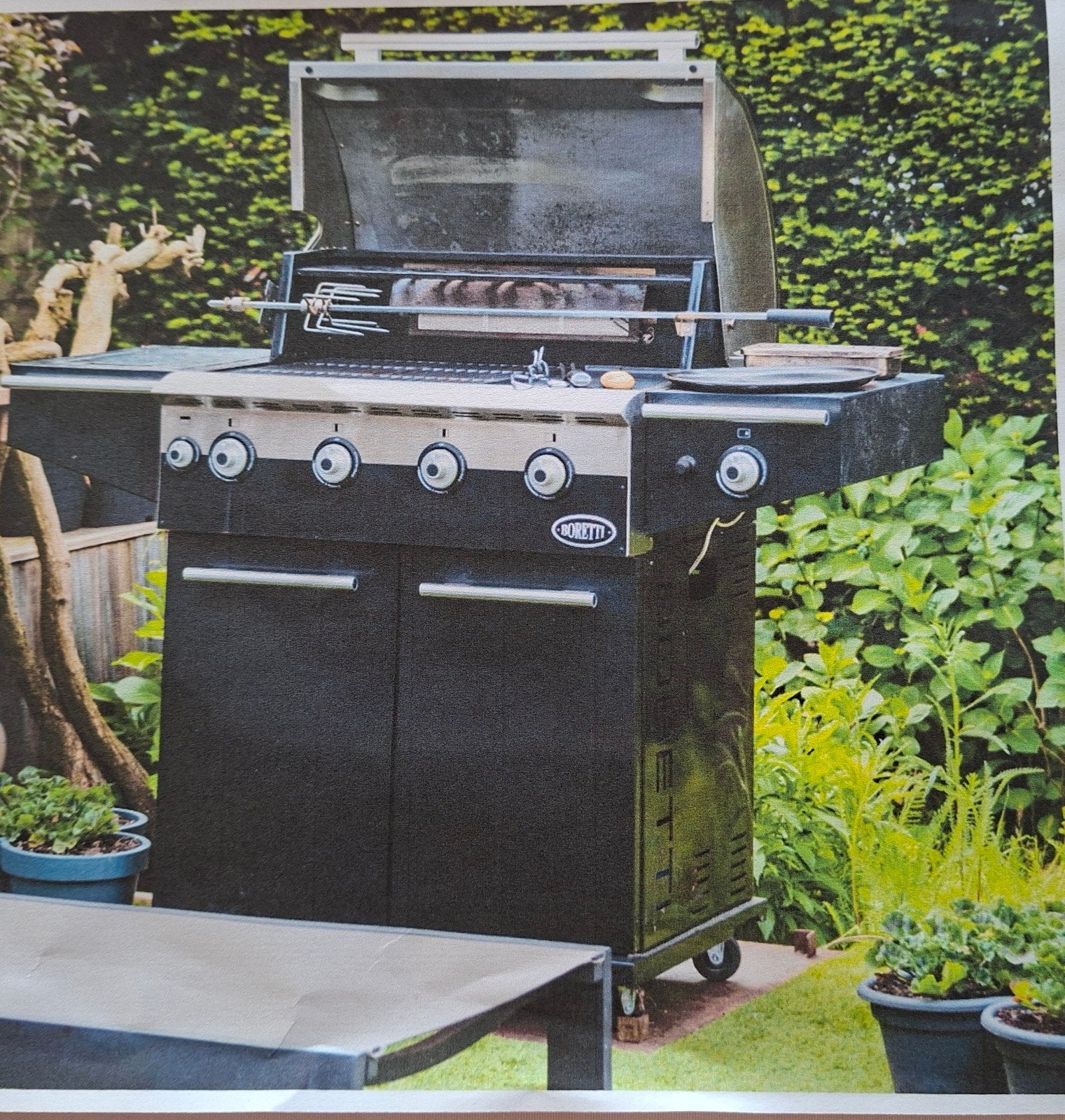 Gas bbq - boretti - ligoro, Ophalen