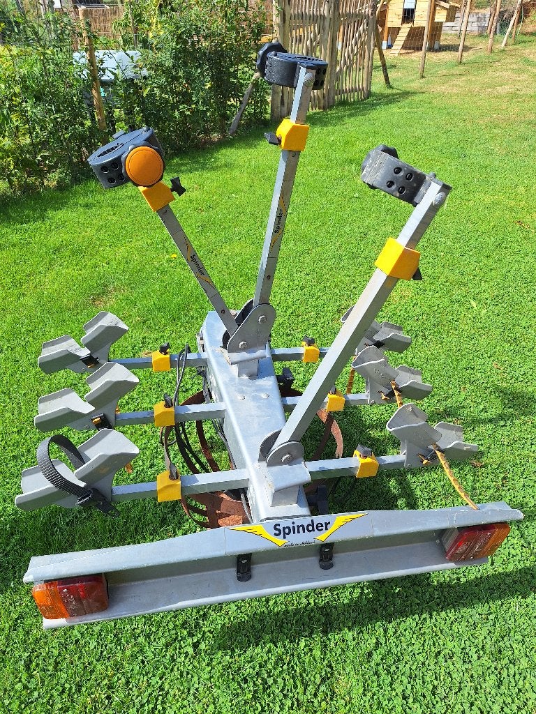 TE KOOP – SPINDER FALCON FIETSENDRAGER, Support d'attelage, 3 vélos ou plus, Pneus larges, Enlèvement