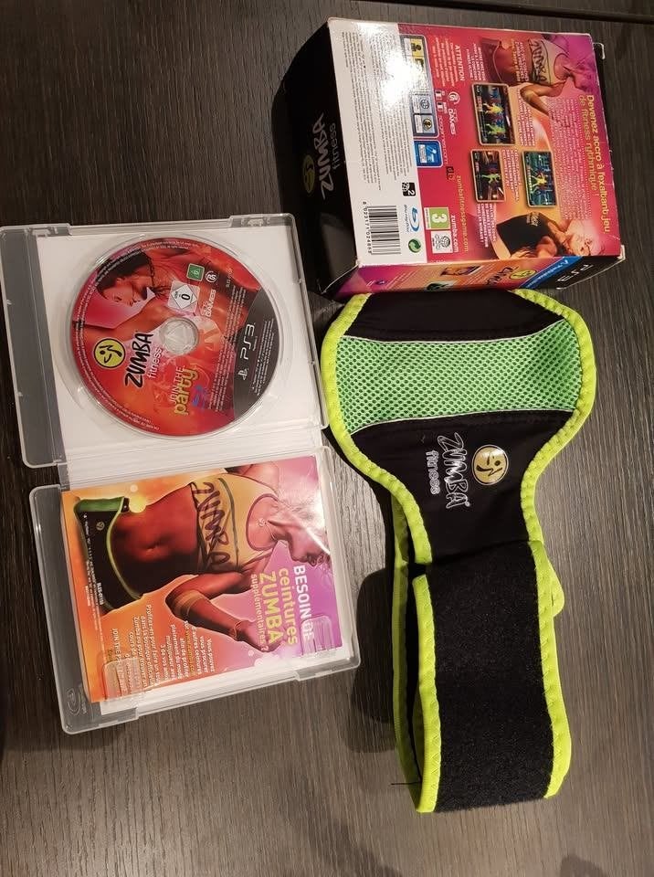 Jeu PS3 Zumba fitness : join the party + ceinture, Enlèvement ou Envoi