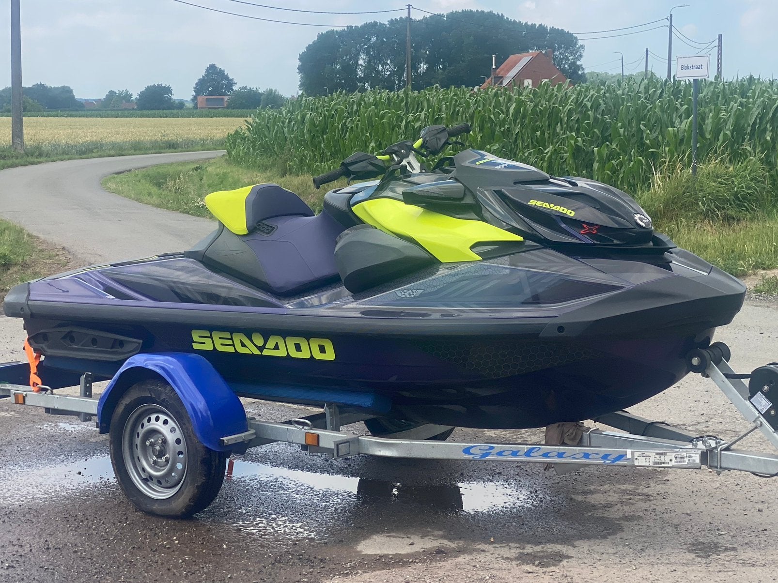 Seadoo rxp x 300 midnight purple, Ophalen, Gebruikt, Benzine, 200 pk of meer