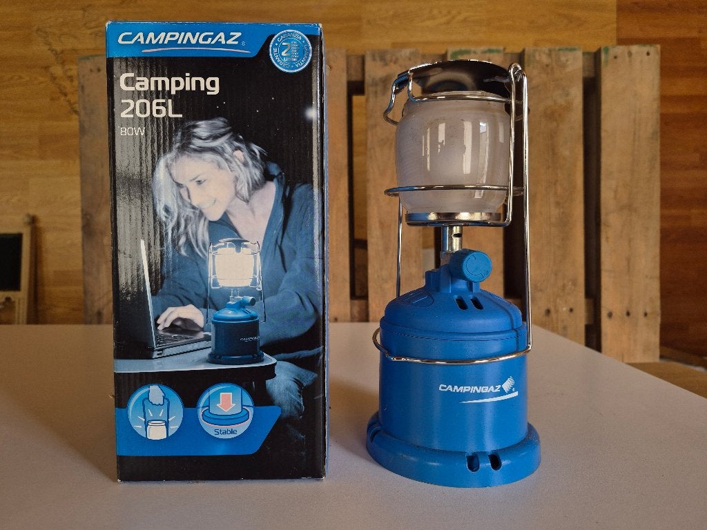 Gaslamp Campingaz 206L, Caravans en Kamperen, Ophalen, Gebruikt