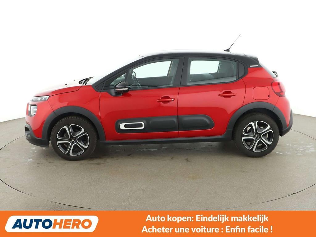 Citroën C3 1.2 PureTech Shine (bj 2022, automaat), Auto's, Citroën, Stof, Gebruikt, 1199 cc, 1165 kg