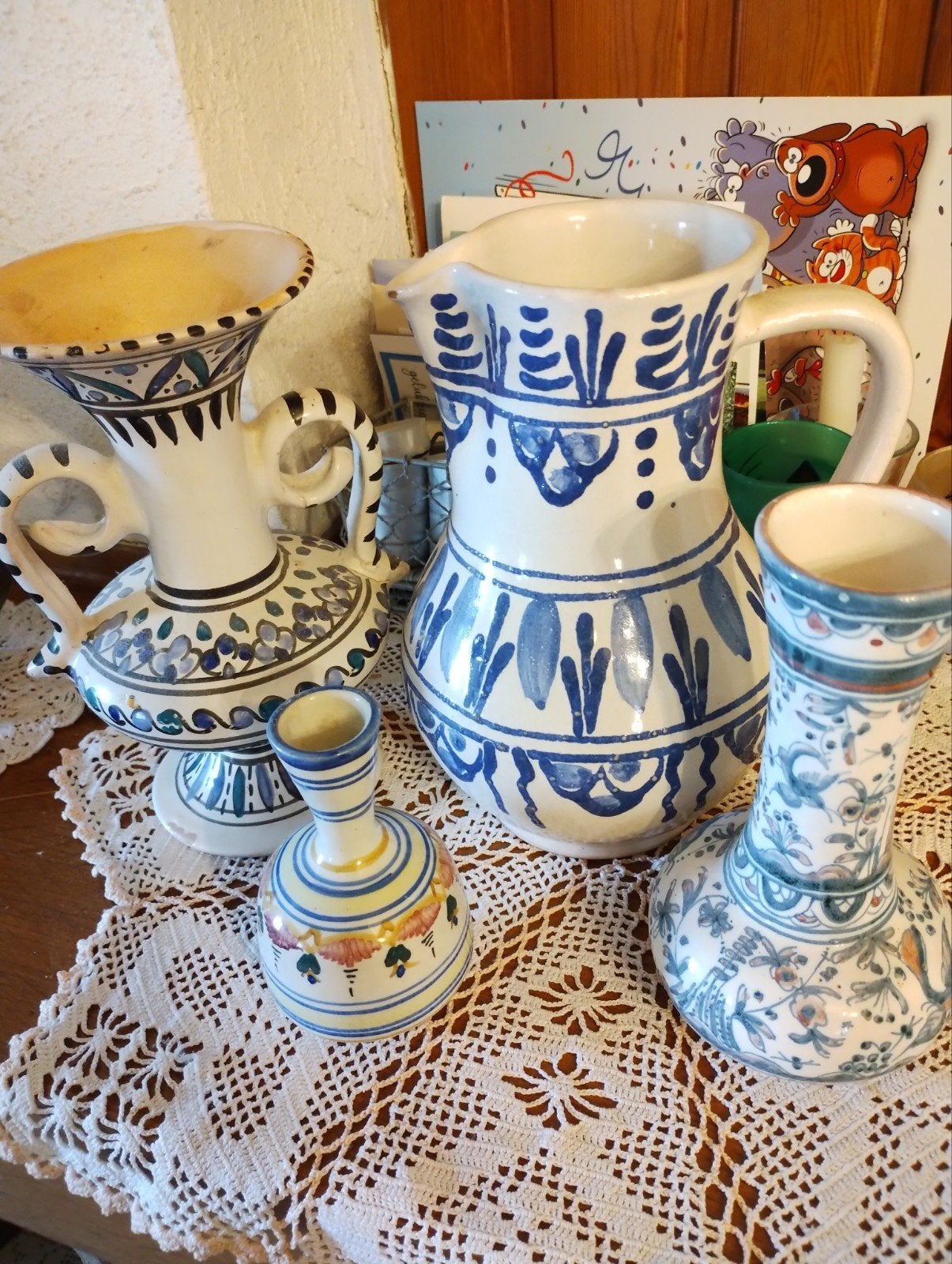 Vaasjes uit Portugal en Spanje., Antiek en Kunst, Antiek | Vazen, Ophalen