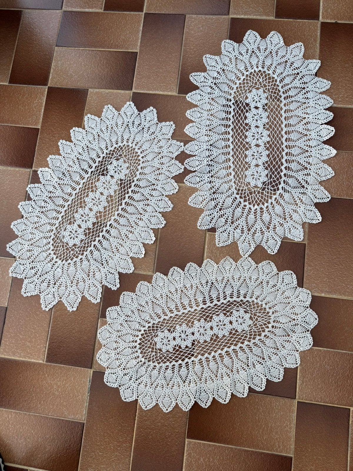 Patchs en dentelle, Enlèvement, Neuf, Ovale