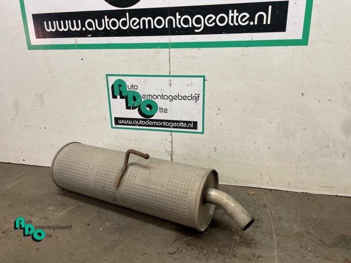 Uitlaat Einddemper van een Peugeot 206 (206 98-), Auto-onderdelen, Uitlaatsystemen, Peugeot, Gebruikt, 3 maanden garantie, Ophalen of Verzenden