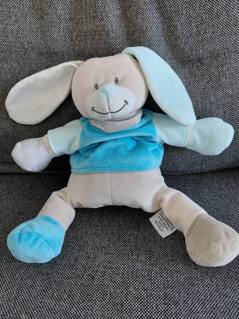 Babiage Doodoo blauw konijn, Overige merken, Blauw, Konijn, Ophalen of Verzenden
