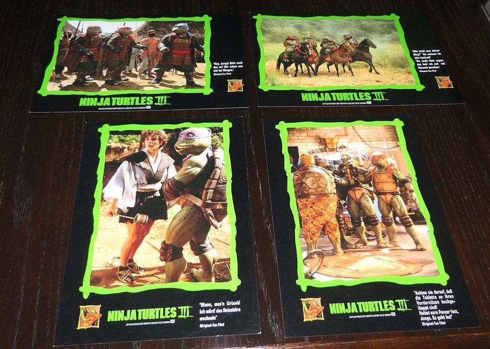 Teenage Mutant Ninja Turtles III, Collections, Cinéma & Télévision, Comme neuf, Film, Enlèvement