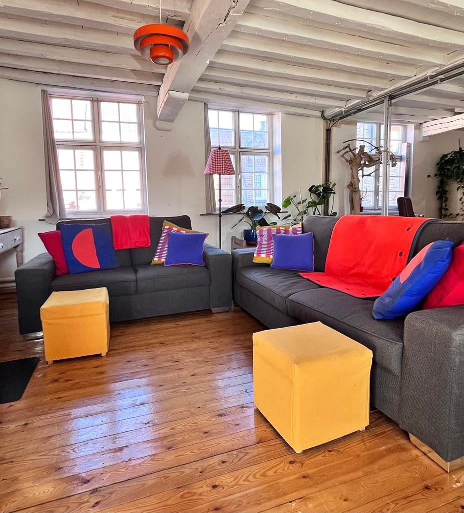 Gratis tweezit en driezit, Huis en Inrichting, Ophalen, Gebruikt, 150 tot 200 cm, Driepersoons