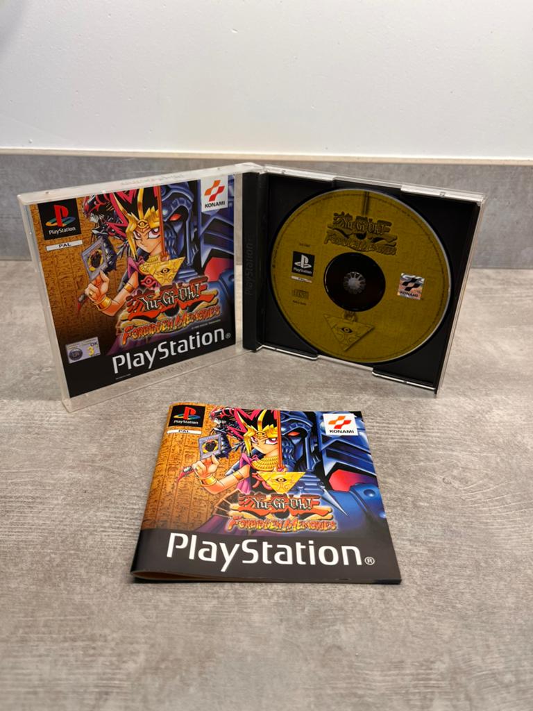 Yu-Gi-Oh! Forbidden Memories PS1 PAL - compleet - getest, Enlèvement ou Envoi, Utilisé