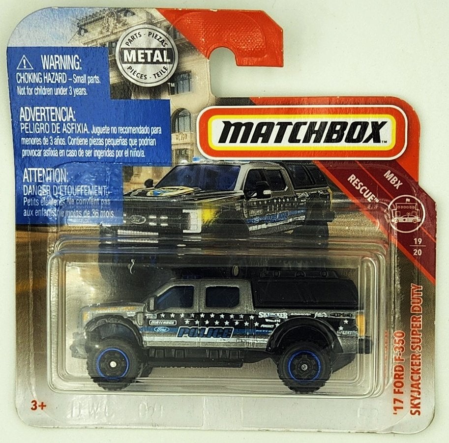 Matchbox - '17 Ford F-350 Skyjacker Super Duty - GCF69 1:64, Neuf, 333 Continental Boulevard, El Segundo, CA 90245, United States